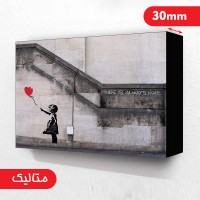 چاپ عکس متالیک روی شاسی 30 میل